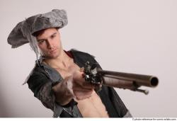  JACK PIRATE STANDING POSE WITH GUN